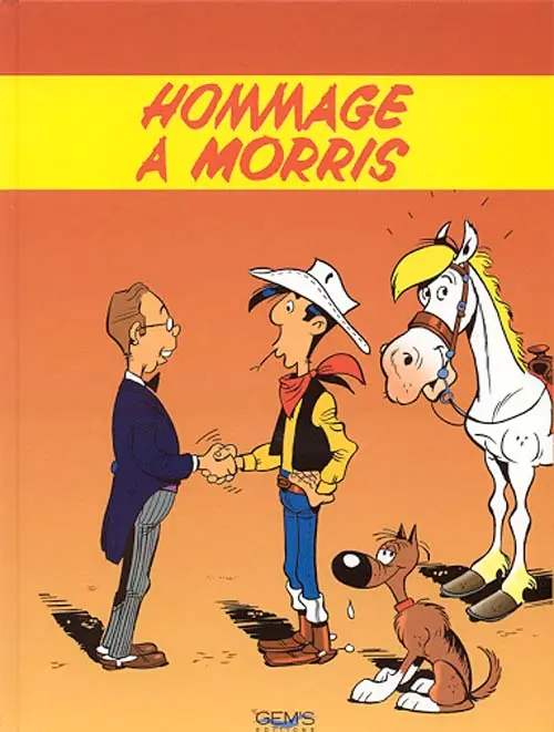 Couverture de l'album Lucky Luke Hommage à Morris