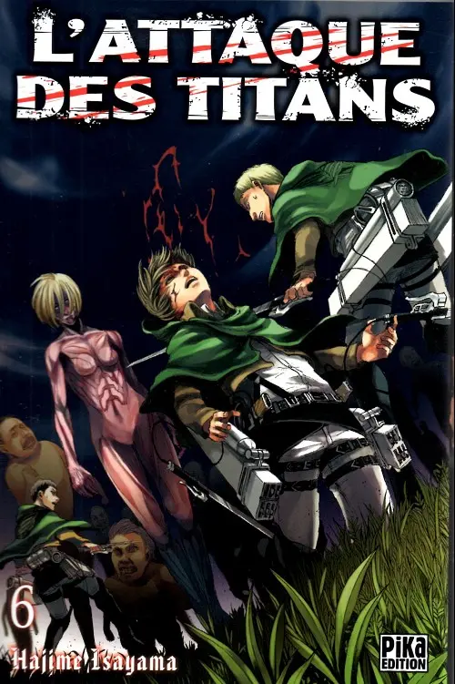 Couverture de l'album L'Attaque des Titans 6