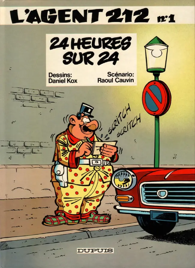 Couverture de l'album L'Agent 212 Tome 1 24 heures sur 24