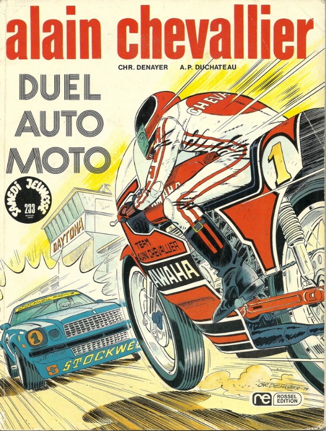 Couverture de l'album Alain Chevallier Tome 7 Duel Auto Moto