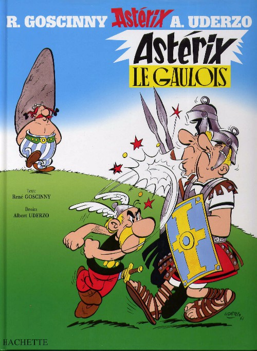 Couverture de l'album Astérix Tome 1 Asterix le gaulois