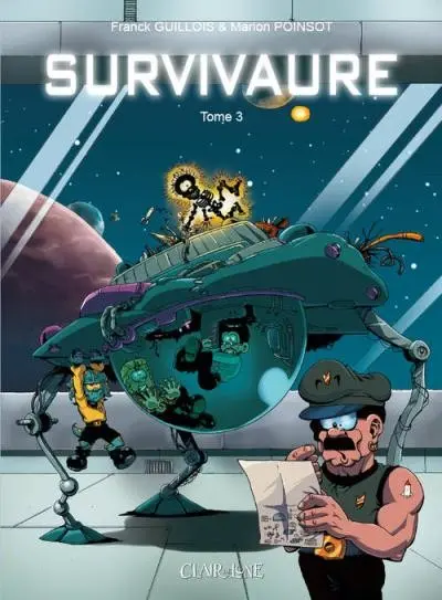 Couverture de l'album Les Aventuriers du NHL2987 Survivaure Tome 3