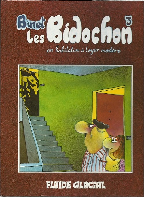 Couverture de l'album Les Bidochon Tome 3 Les Bidochon en habitation à loyer modéré