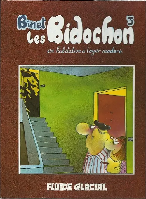 Couverture de l'album Les Bidochon Tome 3 Les Bidochon en habitation à loyer modéré