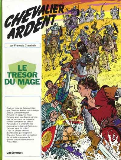 Couverture de l'album Chevalier Ardent Tome 7 Le trésor du mage