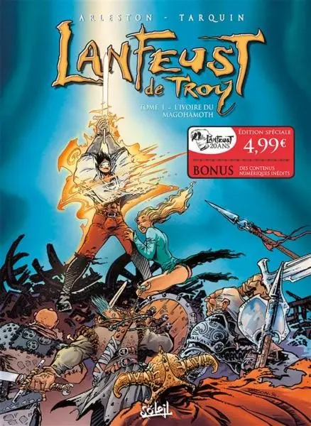 Couverture de l'album Lanfeust de Troy Tome 1 L'ivoire du Magohamoth
