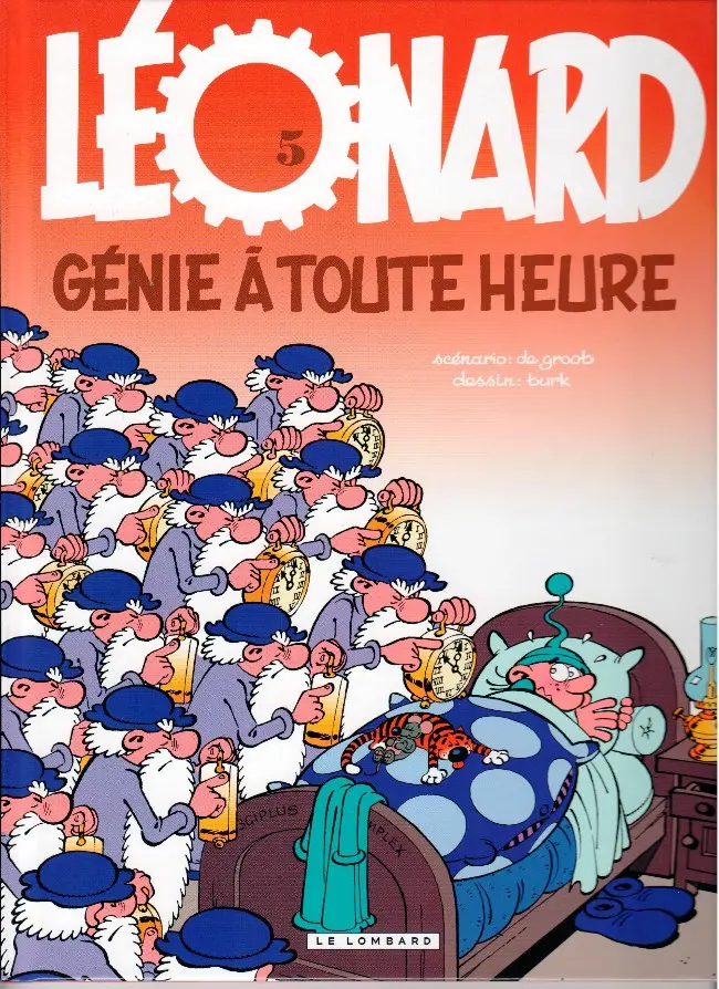 Couverture de l'album Léonard Tome 5 Génie à toute heure