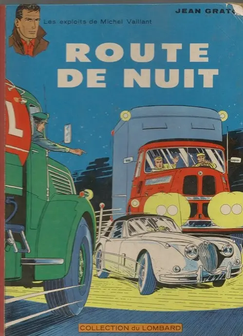 Couverture de l'album Michel Vaillant Tome 4 Route de nuit