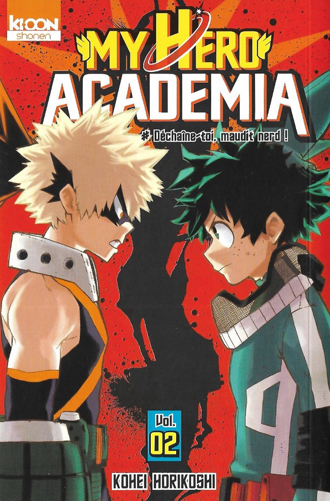 Couverture de l'album My Hero Academia Vol. 02 Déchaîne-toi, maudit nerd !