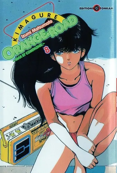 Couverture de l'album Les tribulations de Orange Road - Max et Compagnie 8