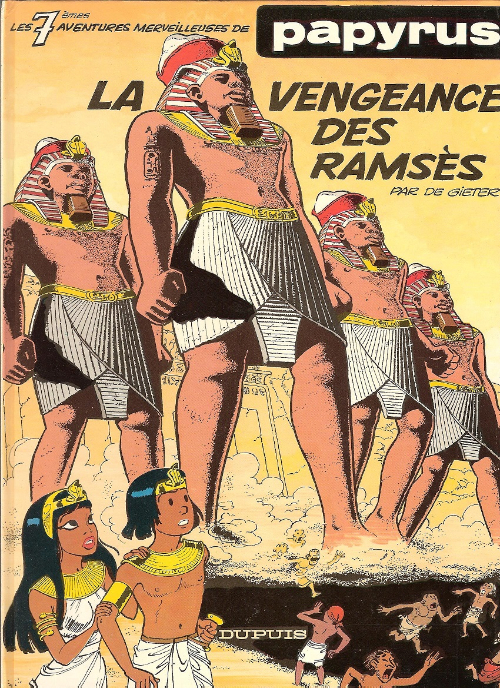 Couverture de l'album Papyrus Tome 7 La vengeance des Ramsès