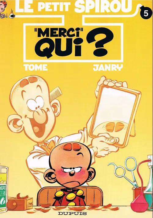 Couverture de l'album Le Petit Spirou Tome 5 Merci qui ?