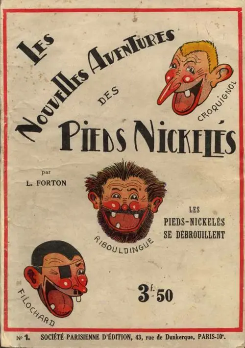 Couverture de l'album Les Pieds Nickelés Tome 1 Les Pieds-Nickelés se débrouillent