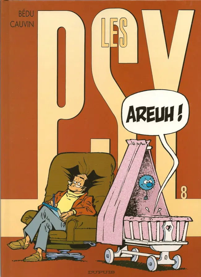 Couverture de l'album Les Psy Tome 8 Areuh !