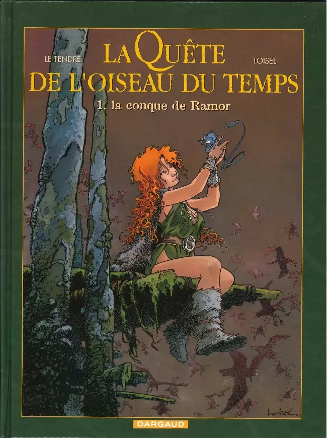Couverture de l'album La Quête de l'oiseau du temps Tome 1 La conque de Ramor