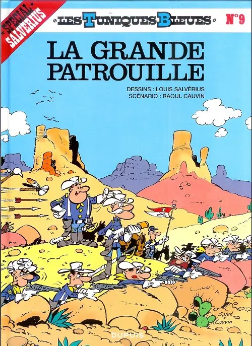 Couverture de l'album Les Tuniques Bleues Tome 9 La grande patrouille