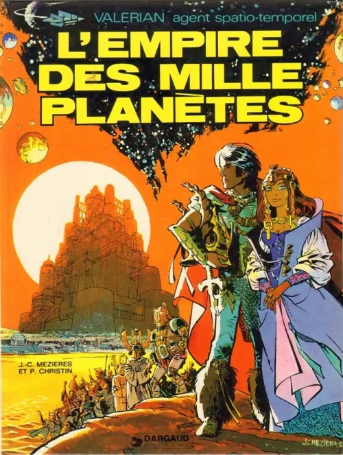 Couverture de l'album Valérian Tome 2 L'empire des mille planètes