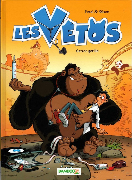 Couverture de l'album Les Vétos Tome 1 Garrot gorille