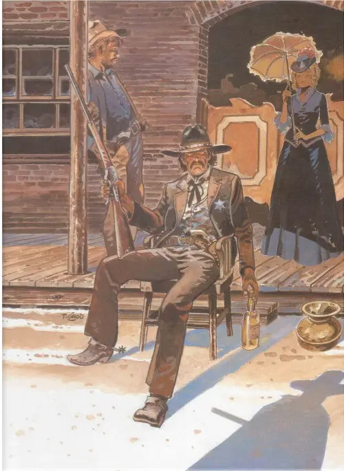 Couverture de l'album Wanted Tome 3 Le shérif de la ville sans loi