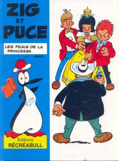 Couverture de l'album Zig et Puce Tome 5 Les frais de la princesse