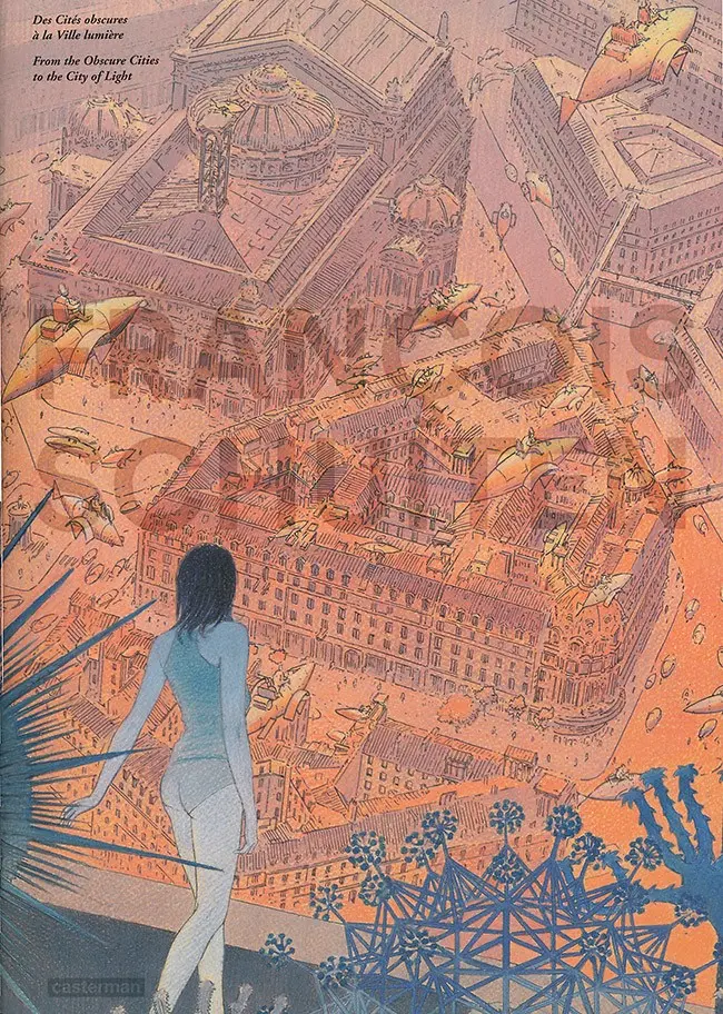 Couverture de l'album Des Cités obscures à la Ville lumière - Images François Schuiten