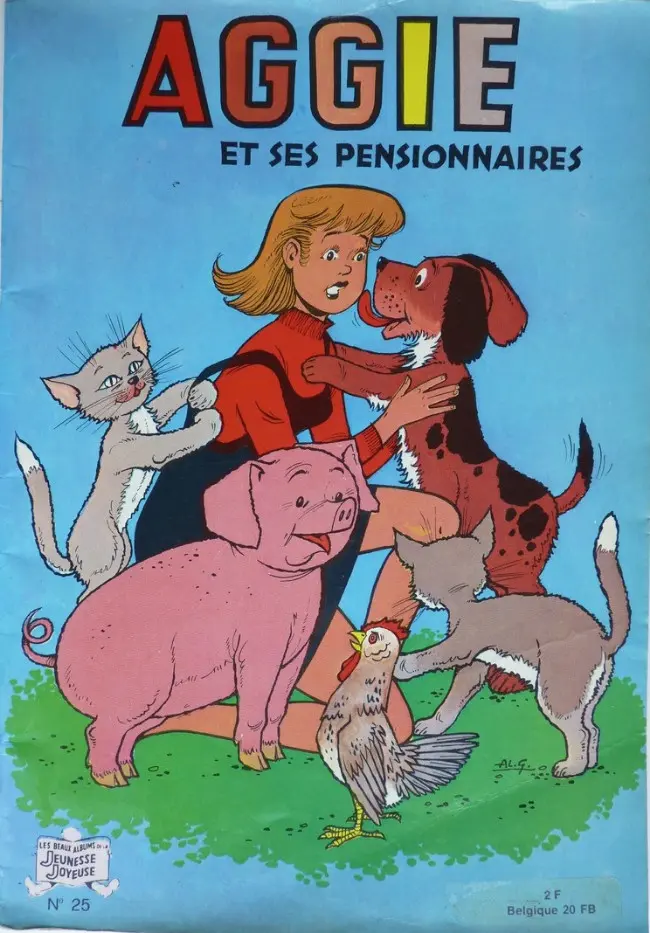 Couverture de l'album Aggie N° 25 Aggie et ses pensionnaires