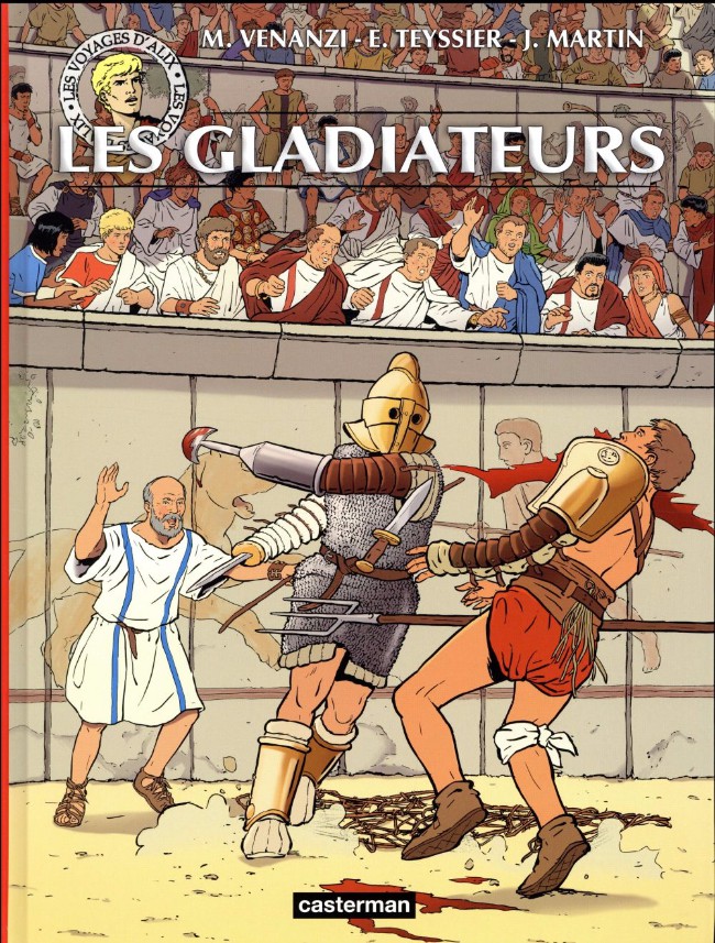 Couverture de l'album Les Voyages d'Alix Tome 38 Les gladiateurs