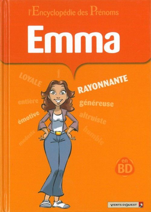 Couverture de l'album L'Encyclopédie des prénoms en BD Tome 33 Emma