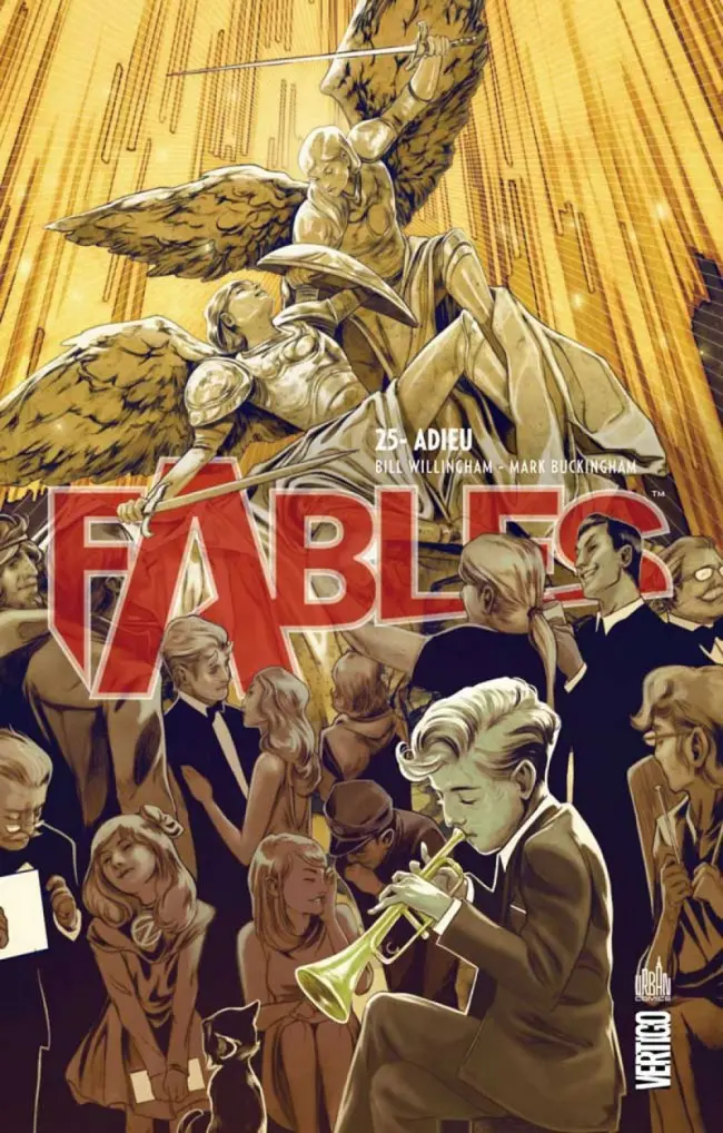 Couverture de l'album Fables Tome 25 Adieu