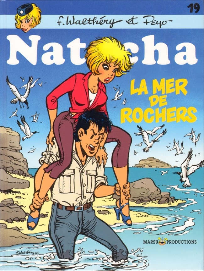 Couverture de l'album Natacha Tome 19 La mer de rochers