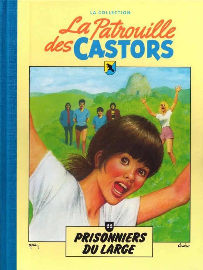 Couverture de l'album La Patrouille des Castors La collection - Hachette Tome 22 Prisonniers du large