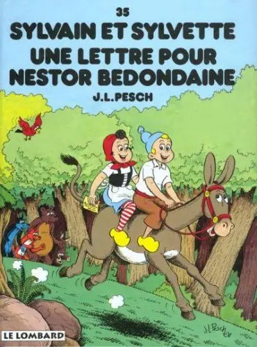 Couverture de l'album Sylvain et Sylvette Tome 35 Une lettre pour Nestor Bedondaine