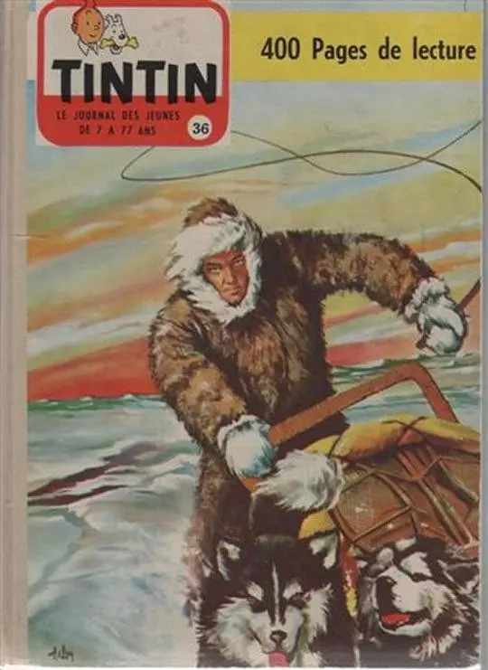 Couverture de l'album Tintin Tome 36 Tintin album du journal (n° 500 à 512)
