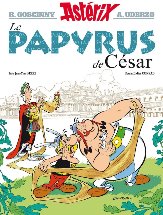 Couverture de l'album Astérix Tome 36 Le papyrus de César