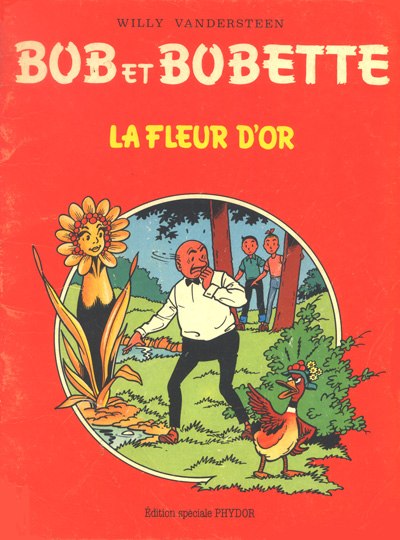 Couverture de l'album Bob et Bobette (Publicitaire) La Fleur d'or