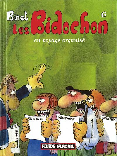 Couverture de l'album Les Bidochon Petit format Tome 6 Les Bidochon en voyage organisé