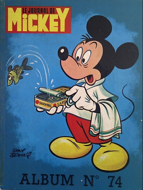 Couverture de l'album Le Journal de Mickey Album N° 74