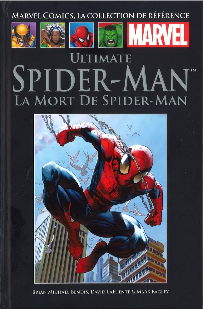 Couverture de l'album Marvel Comics - La collection de référence Tome 78 Ultimate Spider-Man - La Mort de Spider-Man