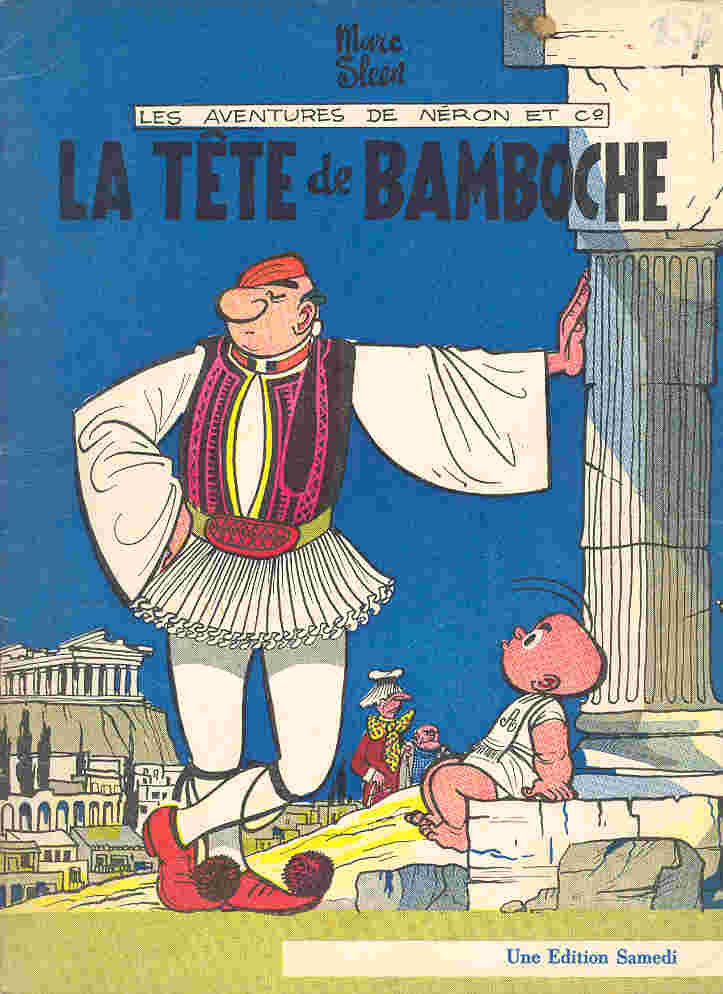 Couverture de l'album Les Aventures de Néron et Co Éditions Samedi Tome 35 La tête de Bamboche