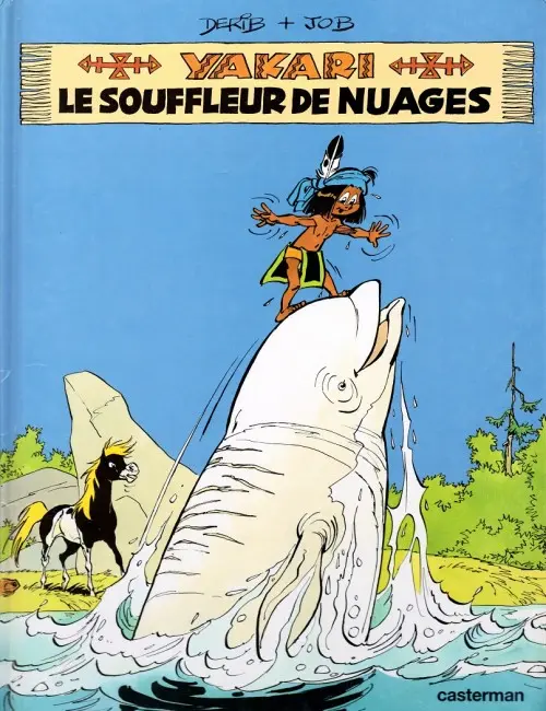 Couverture de l'album Yakari Tome 21 Le souffleur de nuages