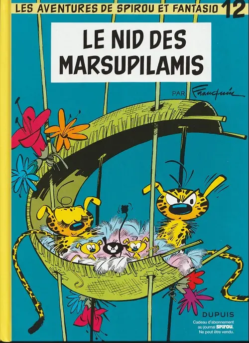 Couverture de l'album Spirou et Fantasio Tome 12 Le nid des marsupilamis