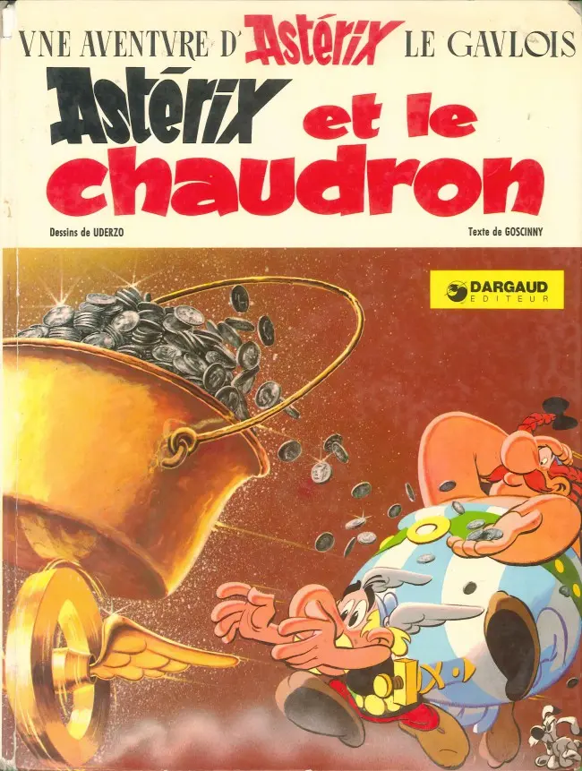Couverture de l'album Astérix Tome 13 Astérix et le chaudron