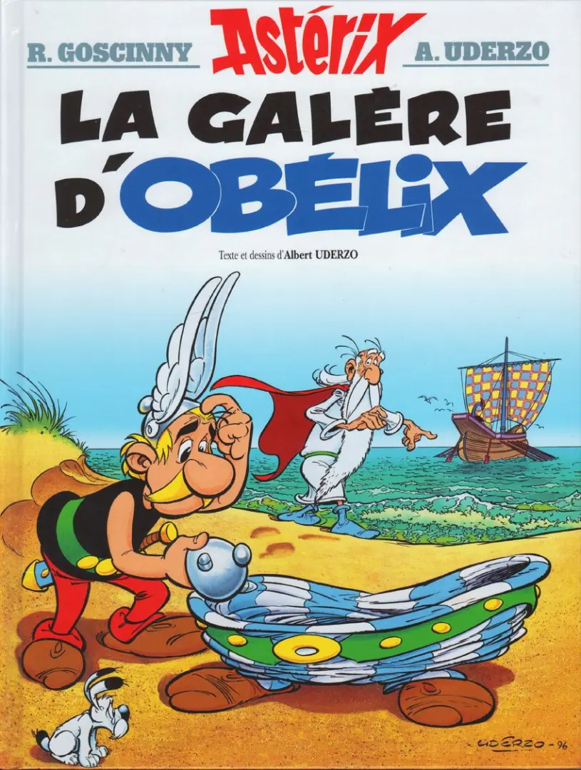 Couverture de l'album Astérix Tome 30 La galère d'Obélix