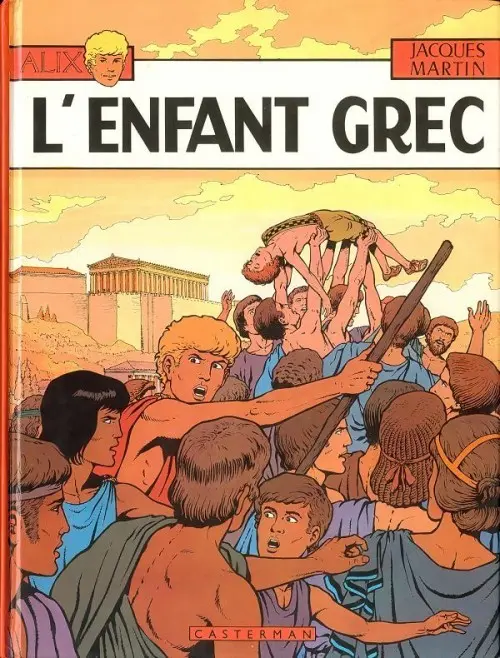 Couverture de l'album Alix Tome 15 L'enfant grec