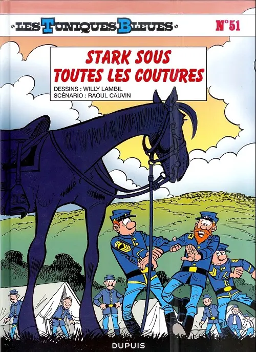 Couverture de l'album Les Tuniques Bleues Tome 51 Stark sous toutes les coutures