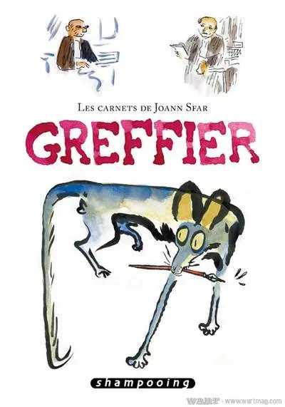 Couverture de l'album Les carnets de Joann Sfar Tome 6 Greffier