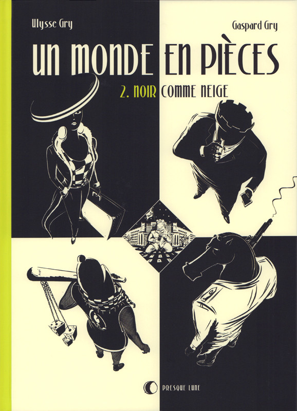 Couverture de l'album Un monde en pièces Tome 2 Noir comme neige