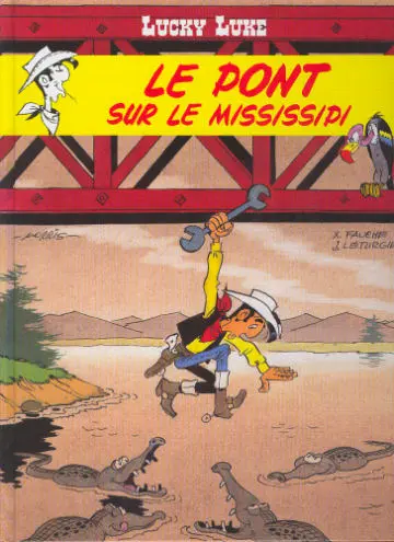 Couverture de l'album Lucky Luke Tome 63 Le pont sur le Mississipi
