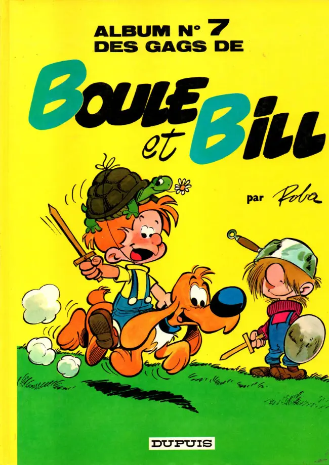Couverture de l'album Boule & Bill Tome 7 Album N° 7 des gags de Boule et Bill