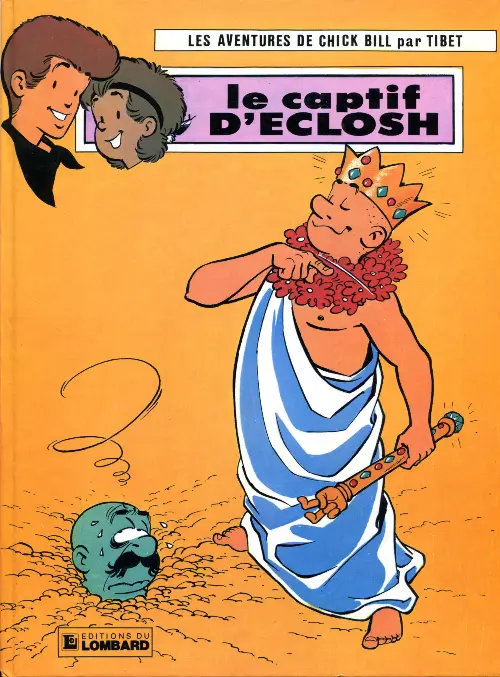 Couverture de l'album Chick Bill Tome 37 Le captif d'Eclosh